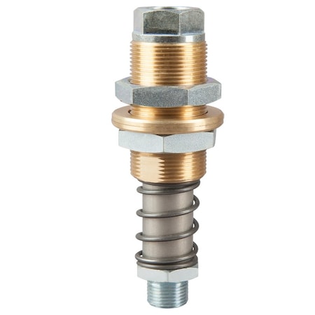 Fipa Spring leveler, travel = 25 mm, heavy duty use, G3/8-male 50.350